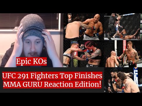 TOP FINISHES From UFC 291 Fighters! MMA GURU Reaction EDITION! - YouTube