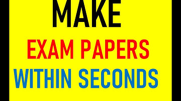 Make Examination question papers within seconds using free online tool- Chat GPT-