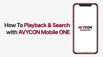 [Mobile ONE] How To Playback & Search with AVYCON Mobile ONE