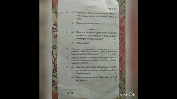 B.sc(physics hons.)6th sem.mdu Nano technology paper 2022