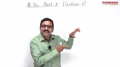 Lecture 01 Linear Programming for B.Sc. Part 3rd by Dr Navneet Gupta, Pioneers Academy, Kota