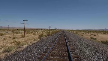 4K Train Tracks #2 - Front POV using Drone - Free Stock Footage Frontman Media