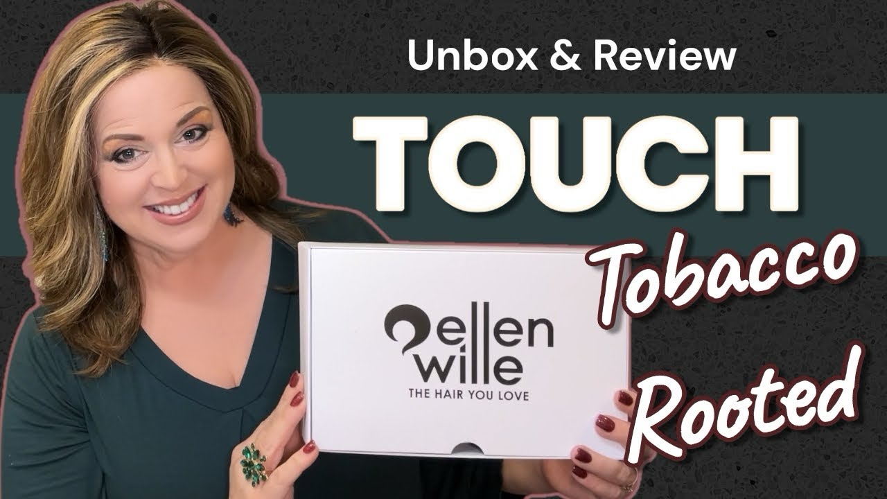 ellen wille tobacco rooted Loop Wig by | Synthetic Hair Perfect for adding sophistication to any look Shape Wig Tobacco Rooted by