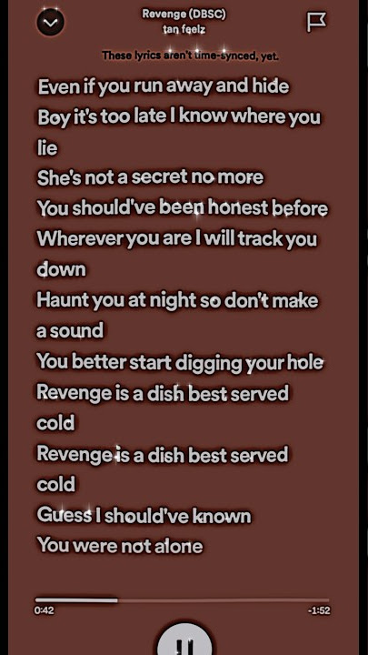 Revenge (DBSC) - tan feelz #spedup #bestspedup #fypシ #tanfeelz