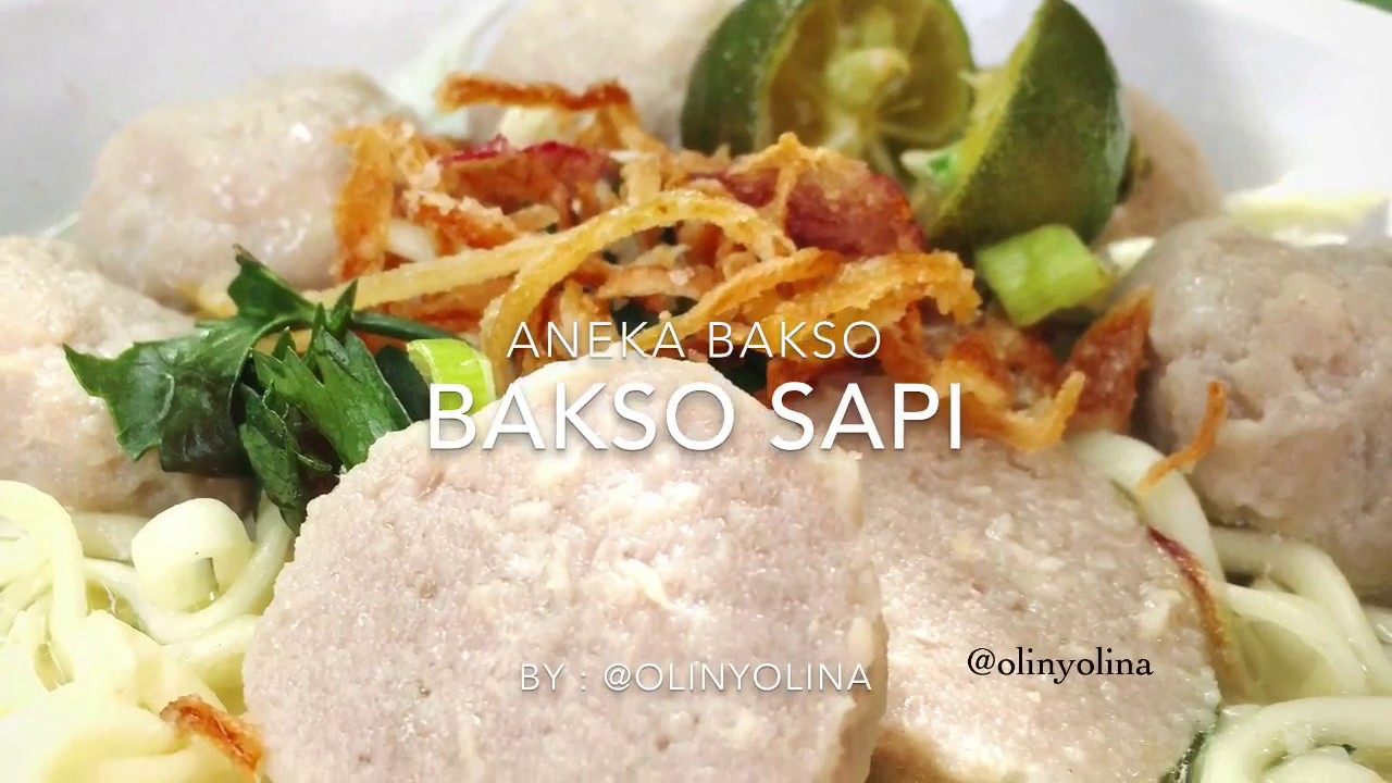 Cara membuat bakso sapi homemade dengan resep mudah dan lezat