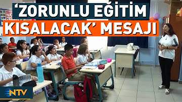 12 Yıllık Zorunlu Eğitim Süresine Düzenleme Geliyor | NTV