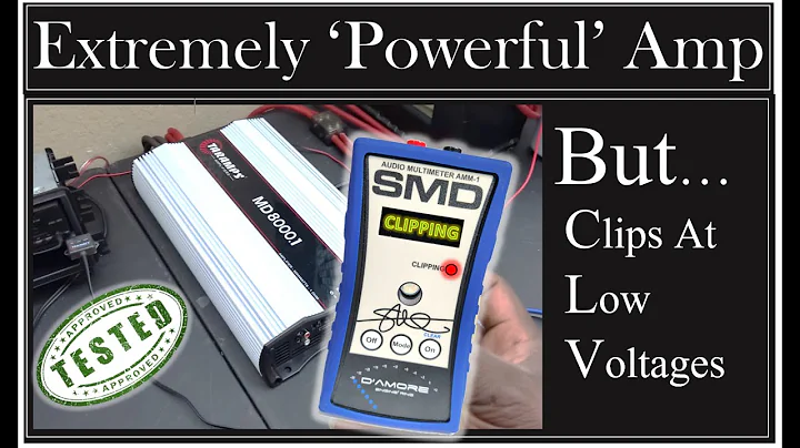 Should You Buy This Amplifier? TarAmps MD8000: 1 & 4 Ohm Testing