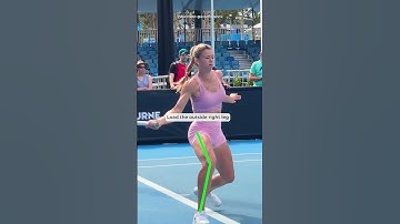 Master the Running Forehand Footwork Pattern Like Camila Giorgi🔥