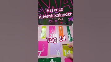 essence 🎄little X-MAS Wonder🎄Advent Calendar 14 Doors #makeup #beauty #christmas #unboxing