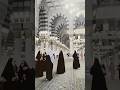 "Kabe Ka Noor 🕋 Jannat Ka Manzar Zameen Par" "Labbaik Allahumma Labbaik 🤲 #ilovemohammadﷺ