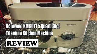 Kenwood Chef Titanium Kitchen Machine, Stainless Steel - 5 qt - Kitchen  Mixer - 800W Motor & Electronic Variable Speed Control - Includes