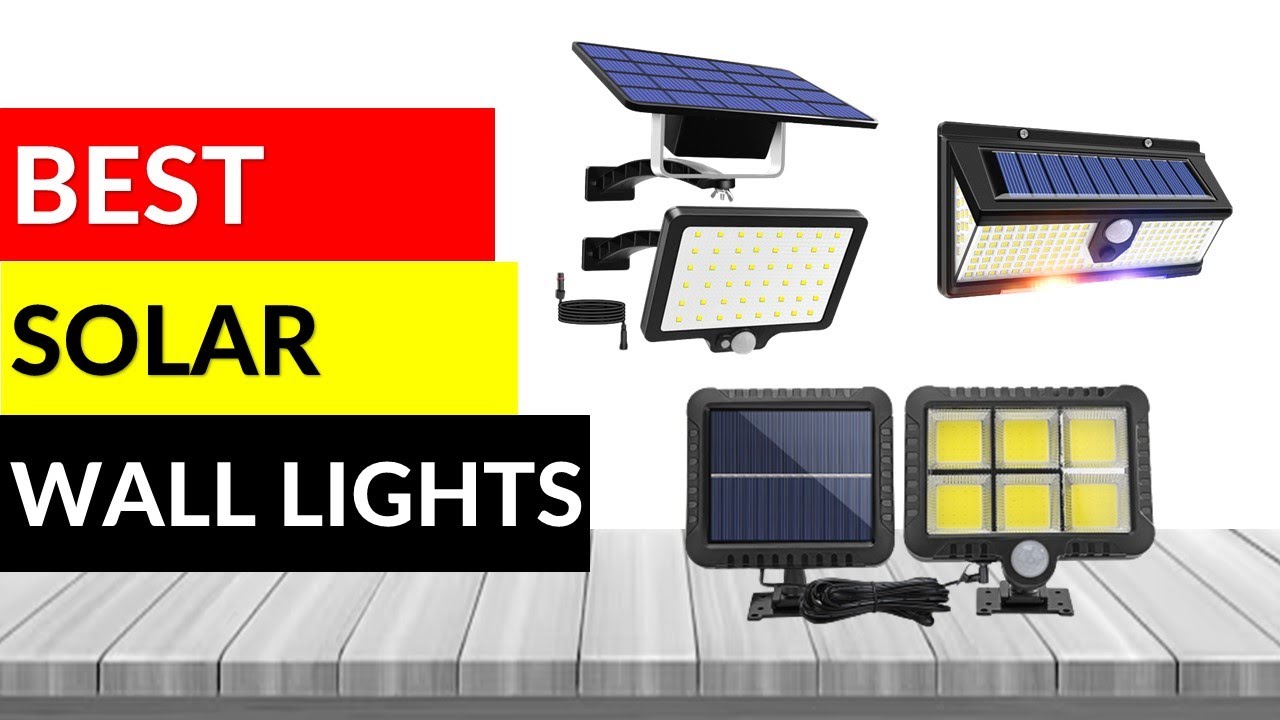 TOP 10 Best Solar Wall Lights in 2023 YouTube