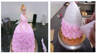 Barbie doll ? cake chocolate cake decorating ideas cooking cake viral shortsfeed video Amrat