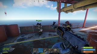 Waterpipe Shotgun At the Oil Rig (Rust)
