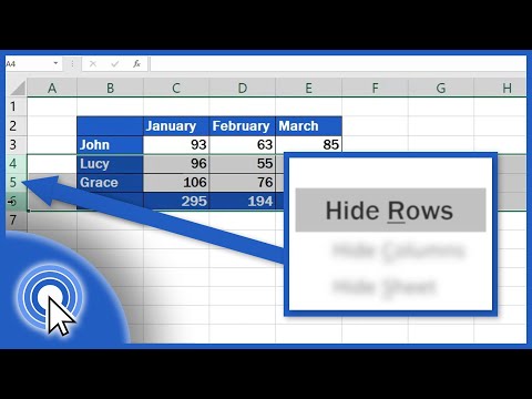 Video: How To Hide Rows In Excel