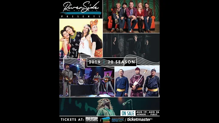The "Riverside Concerts Presents" 2019-20 Concert Series in #rochmn.