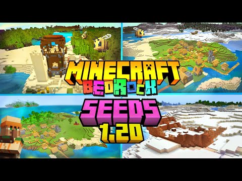 Майнкрафт бедрок сиды 1.20 | Cиды 1.20 | Лучшие сиды пе 1.20 для выживания