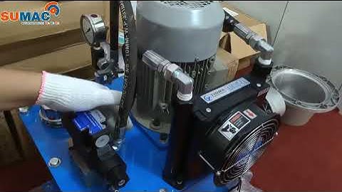 Hướng dẫn lắp bộ nguồn thủy lực 1.5kw