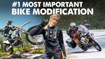 De belangrijkste aanpassing voor elke motorfiets