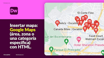 ¿Cómo insertar/incrustar (embed) 📍 Mapas de GOOGLE de una área especifica en .html con Dreamweaver?