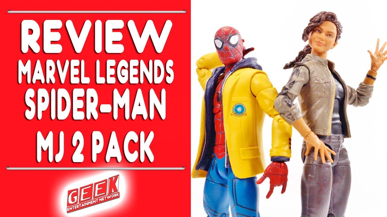 Marvel Legends Spider Man And Mj Target Exclusive Review Youtube