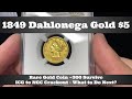 1849 Gold $5 Coin from Dahlonega Mint - Crackout ICG to NGC - Closer Look at Rare Coin ~300 Survive