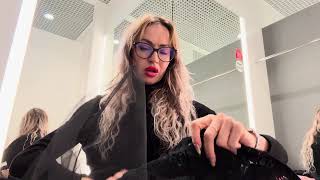 Transparency Dress For Restaurants Tryon Haul See Through Sheer Fabrics