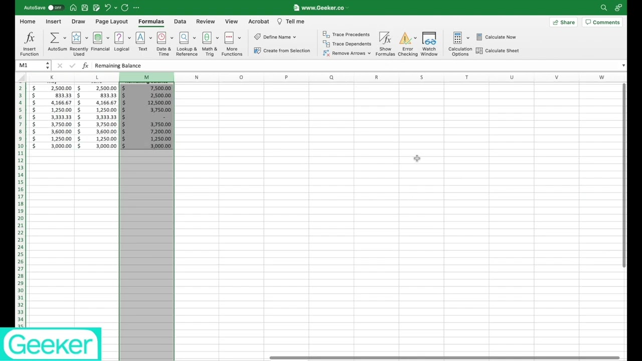 How To Change A Formula In Multiple Cells In Excel YouTube How To Change A Formula In Multiple Cells In Excel YouTube