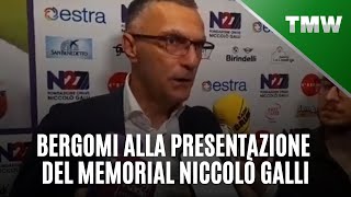 Giuseppe Bergomi alla presentazione del Memorial Niccolò Galli