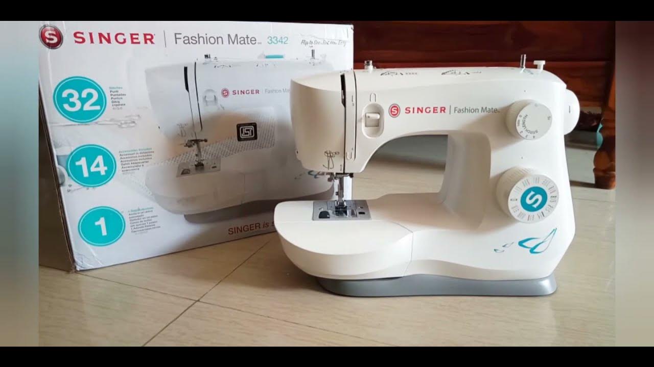 Unboxing video of SINGER Fashion Mate 3342. Electric Sewing machine - Singer Sewing Machine Fashion Mate 3342