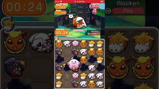 Pokemon Shuffle Mobile - ITEMLESS-LY S Ranking Blaziken (Up, Up, Up W-Chansey Power) | Pre-Stage 106 screenshot 2