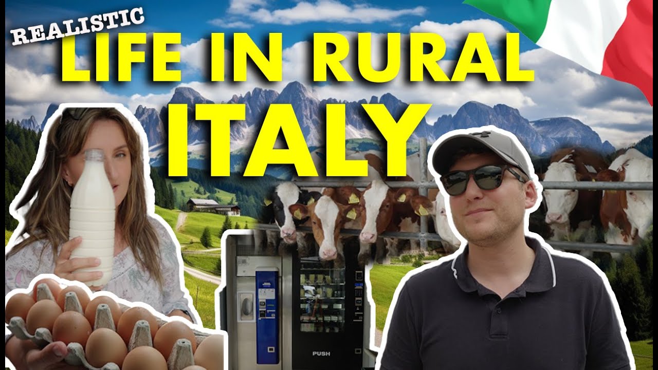 Italy Rural People Realistic Life in RURAL ITALY as AMERICANS (day in the life vlog) - YouTube