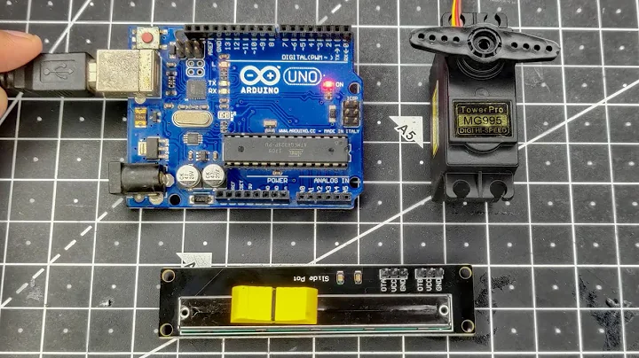 How to use Linear Potentiometer with Arduino and  control a Servo Motor