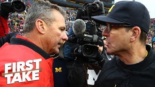 Michigan poised to take down Ohio State this season - Finebaum | First Take