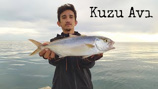 KIYIDAN KUZU VE YAZILI ORKİNOS AVI ! / AMBERJACK AND LITTLE TUNY FROM SHORE !