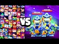 NITA BEARS WITH MUTATION vs ALL BRAWLERS! With HyperCharge & Gadget! | Brawl Stars