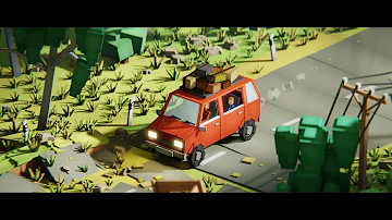 3D Animated Short Film "Family Trip" (Blender)