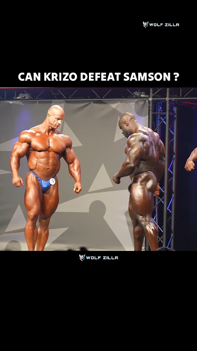 MASS MONSTER KRIZO vs SAMSON BEAST #cbum #samsulek #ramon #gym #bodybuilding #shorts #trend