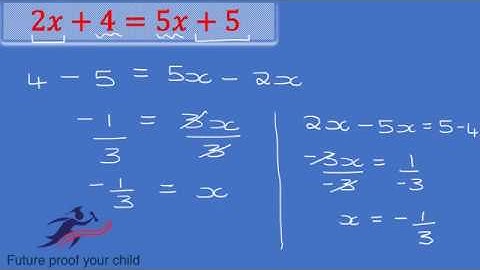 Solving Equations using additive and multiplicative inverses