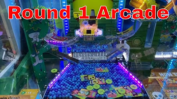 Round 1 Arcade Las Vegas - Spongebob Pirates of Bikini Bottom Game