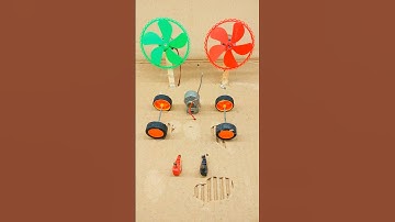 dc motor fan project for Switch machine #tech #experimnent #project #viral #motor #video #fans