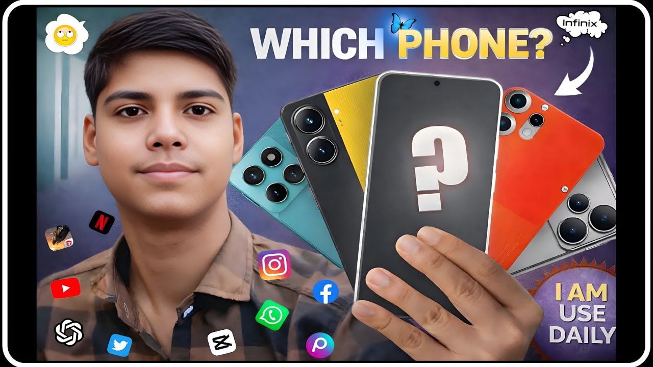 Which Phone i am use 🤔Favorite Apps: 2026? - YouTube