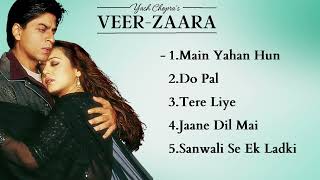 Veer Zaara Movies All Songs Shahrukh Khan Preity Zinta HINDI MOVIE SONGS