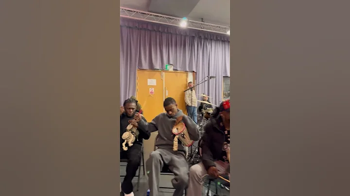 Adekunle Gold rehearsing for his GuildHall Session Orchestra LIVE in London tonight 🇬🇧🔥