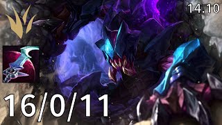 Rek'Sai Jungle vs Vi - EUW Diamond | Patch 14.10