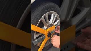 Car Caravan Van Trailer Wheel Clamp Lock Security