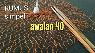 Download lagu RUMUS JALA AWALAN 40 DAN TATA LETAK SIMPUL ANAKAN