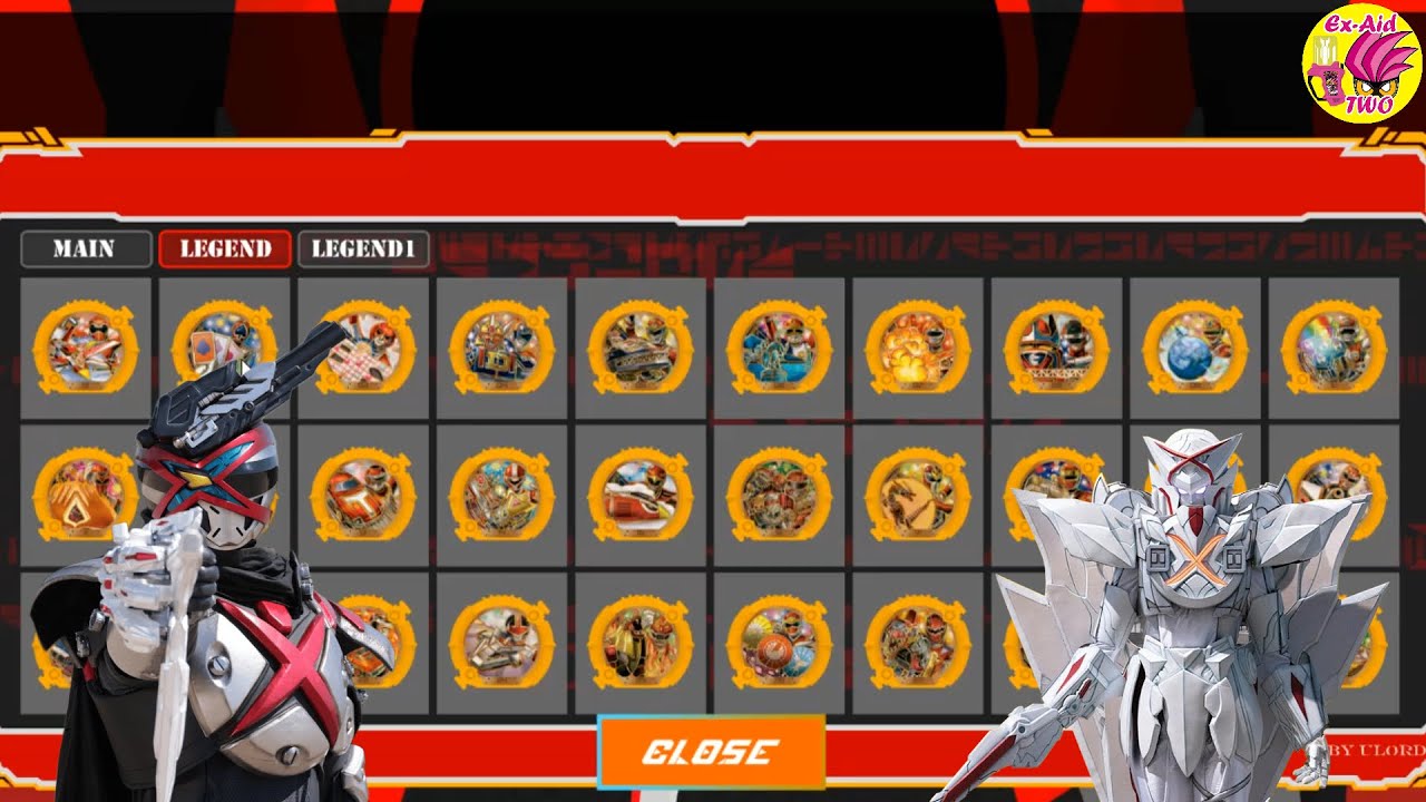 OhBoonZyuger SIM | TegaJune 50 Sentai Rings All Red