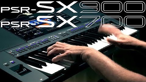 Yamaha PSR-SX 700 / PSR-SX 900 - Multi Pads (Multi Pady) - tutorial