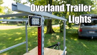 Harbor Freight Overland Trailer: Rack and Lights